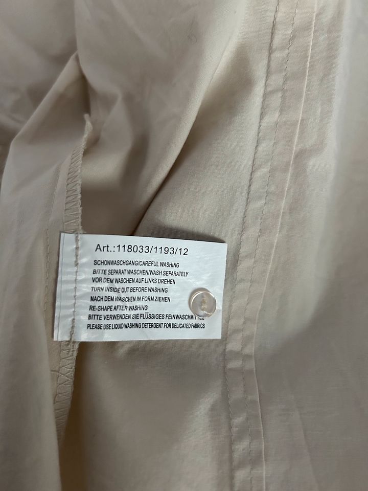 Street One Bluse Hemd beige Gr 40 ♦️♦️ in Bürstadt