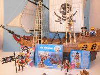 Playmobil 5135 Piraten-Beuteschiff+Kapiten Spezial+4753 Pirat+CD Hessen - Kassel Vorschau