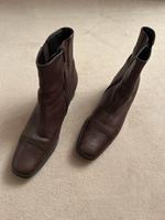 Ara 39,5 6,5 Stiefeletten Leder braun Stiefel Herbst Winter Bayern - Augsburg Vorschau