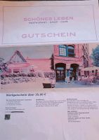 35€ Verkaufe Gutschein Café Restaurant Schönes Leben Kreis Pinneberg - Elmshorn Vorschau
