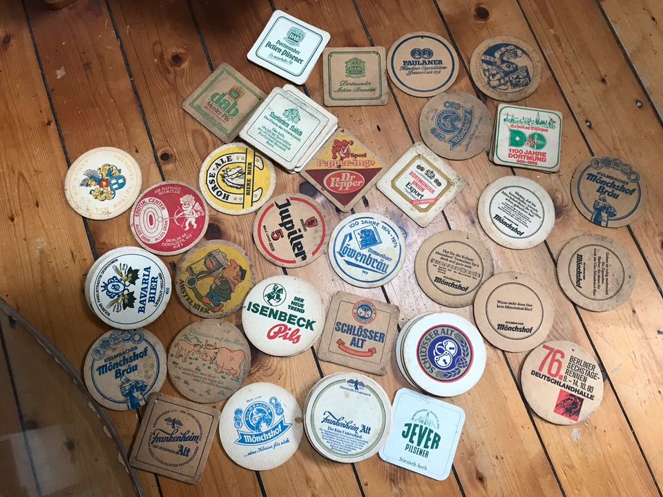 Alte Bierdeckel Konvolut DDR, brd, Belgien/ Niederlande in Dresden