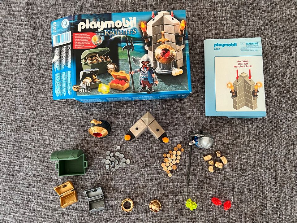 PLAYMOBIL „Knights“ 6160 Wächter des Königsschatzes in Hude (Oldenburg) -  Nordenholz | Playmobil günstig kaufen, gebraucht oder neu | eBay  Kleinanzeigen ist jetzt Kleinanzeigen