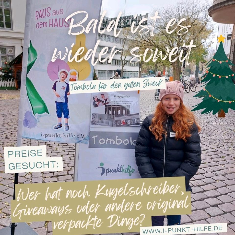 Tombola-Preise zu verschenken gesucht in Oldenburg