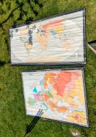 Wandkarten aus dem Geografie Unterricht Sachsen - Kurort Jonsdorf Vorschau