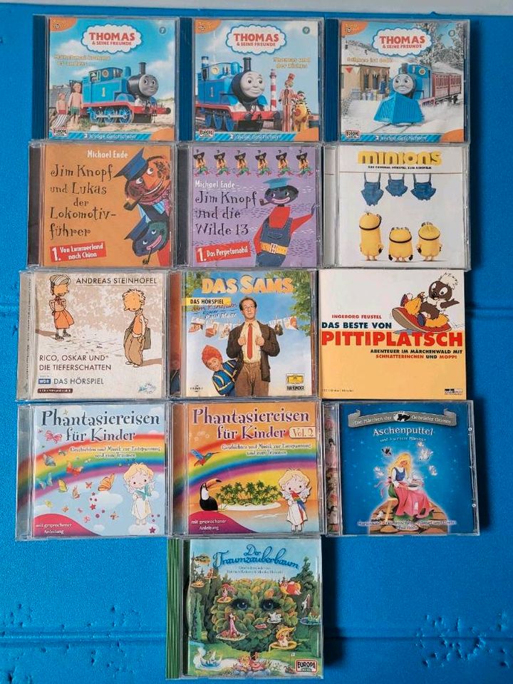 Diverse CD's Hörspiele Kinder*Thomas, Jim Knopf ect.* in Eggersdorf