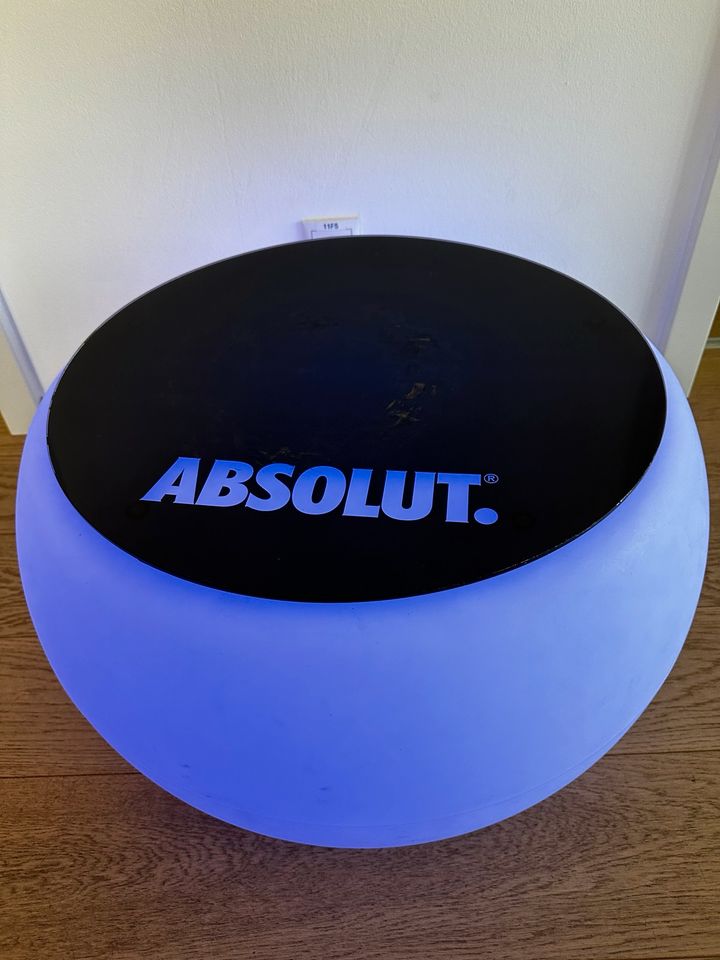 Absolut Vodka LED Leuchttisch in Ludwigshafen