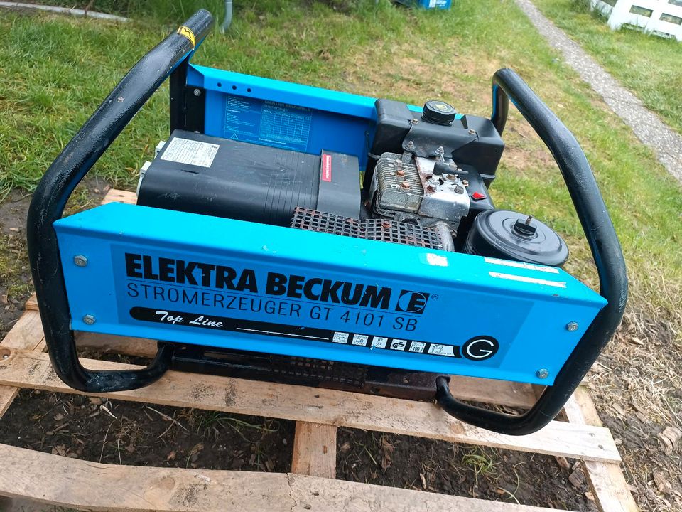 Elektra Beckum Stromerzeuger 4101 SB Notstromaggregat in Aschersleben