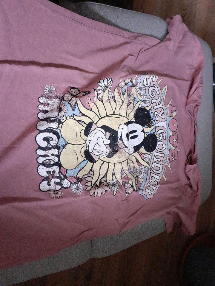 Mickey Maus T-Shirt Gr. M mit lustiges Motiv in Mistelgau