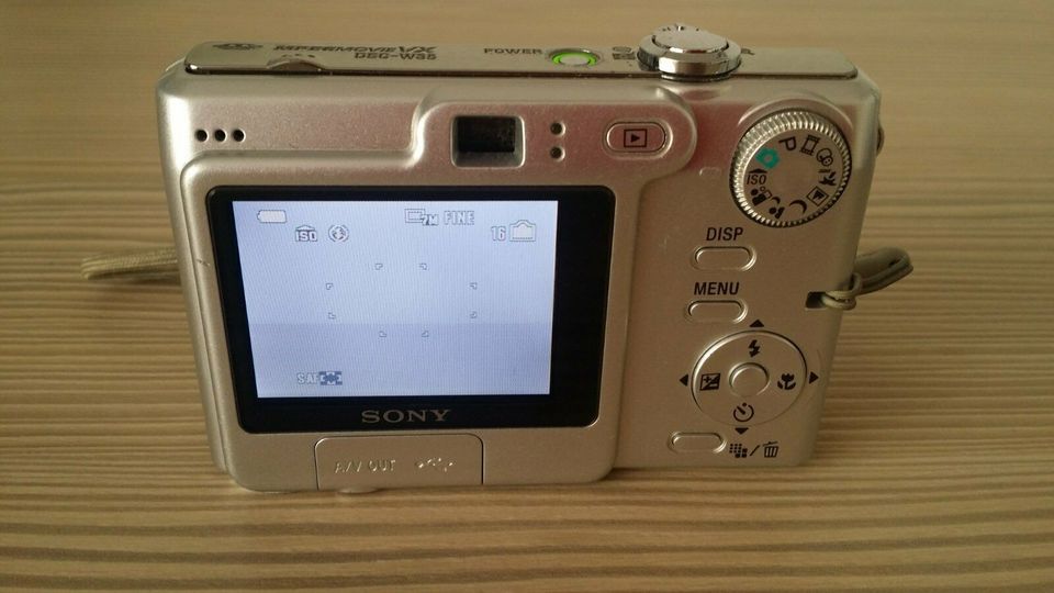 Vintage Sony Cyber-Shot DSC-W35 Digitalkamera in Pforzheim