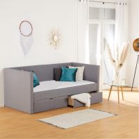 Designer Couch Sofa Schlafsofa Polsterbett Bett 90x200 NEU 112-Au Bayern - Augsburg Vorschau