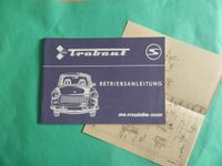 Trabant 601 Betriebsanleitung 1A Zustand mit Schaltplan 1987 Thüringen - Schmoelln Vorschau