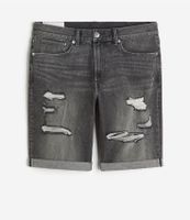 1 x Denim-Shorts, H&M, grau, Gr. 31 Sachsen-Anhalt - Magdeburg Vorschau