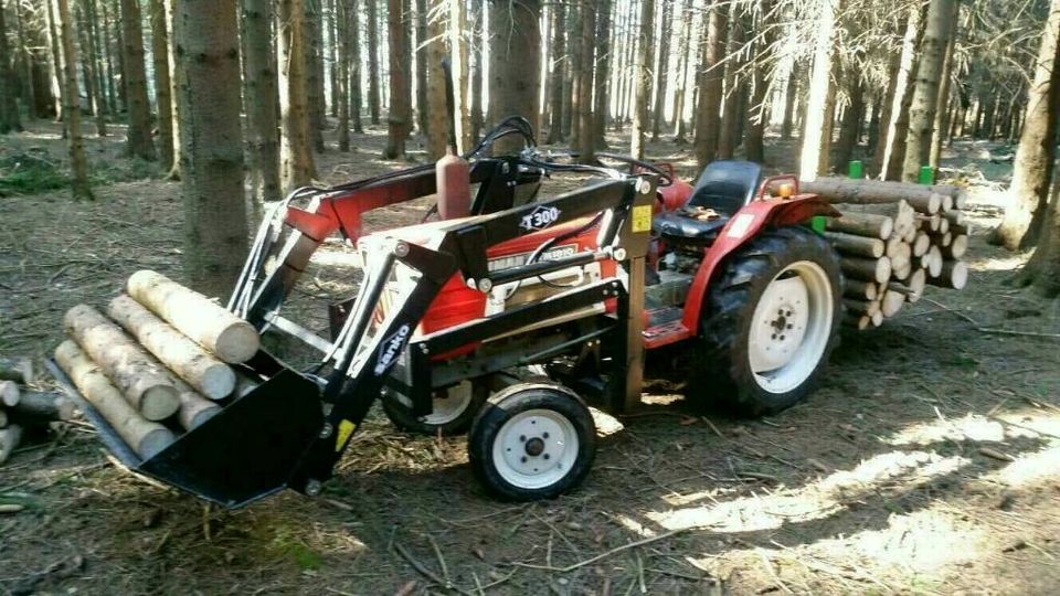 Palettengabel KAT1 Heck Kleintraktor Yanmar Kubota Iseki in Königsbrück