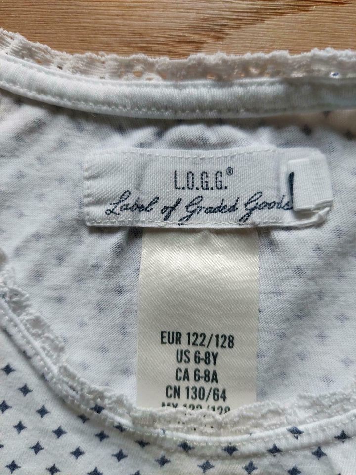 Unterhemd weiss Gr. 122/128 H&M in Bayreuth