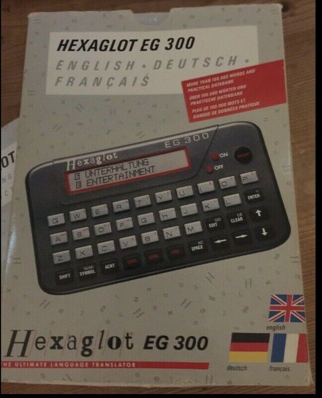 Hexaglot EG 300 Übersetzungs Computer neu zu verkaufen in Reinheim