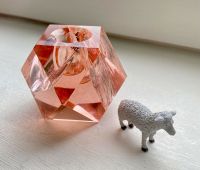 Murano Kerze Diamant rosa Schleswig-Holstein - Lübeck Vorschau