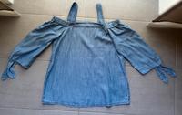 Off Shoulder Bluse, Jeansstoff Hessen - Dautphetal Vorschau