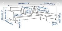 Sofa weiß mit  Recamier Baden-Württemberg - Schopfheim Vorschau