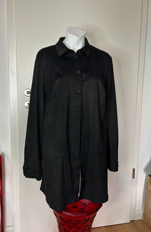 Blusenkleid schwarz C&A fester Stoff 44 Kleid lange Bluse in Hannover
