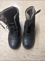 Momino Stiefel Fell Leder wie neu  NP250€ Bayern - Wertingen Vorschau