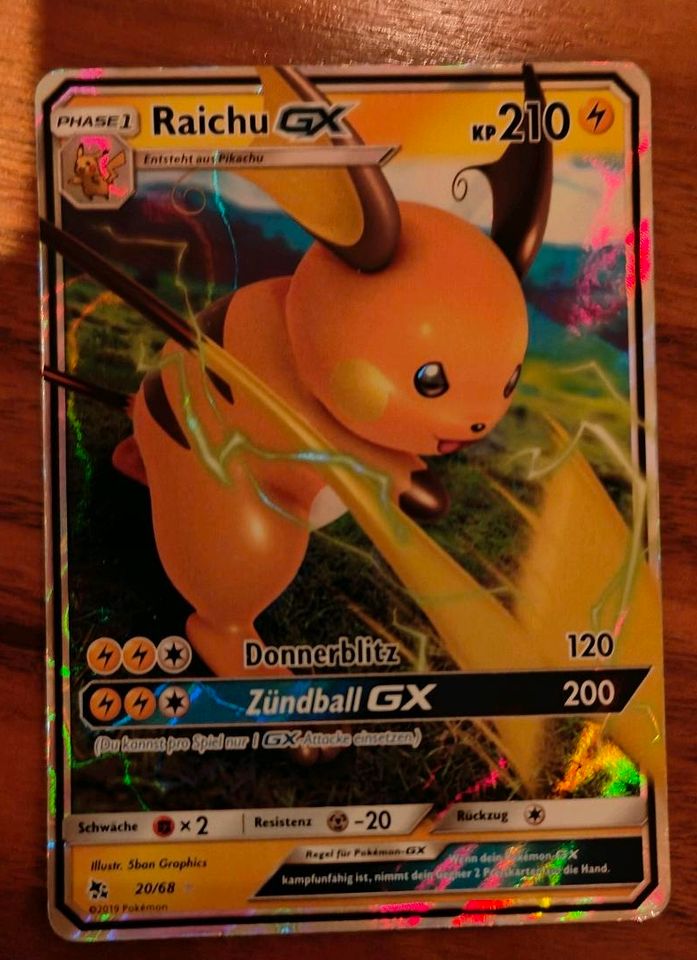 Pokémon Raichu GX in Dresden