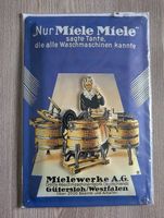 Metallschild, Metallkarte Retro Mielewerke mit Briefumschlag Brandenburg - Schönewalde bei Herzberg, Elster Vorschau