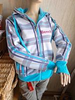 Jacke Bench Gr.L türkis weiß Bundjacke Kapuze Kapuzenjacke Sachsen - Dippoldiswalde Vorschau