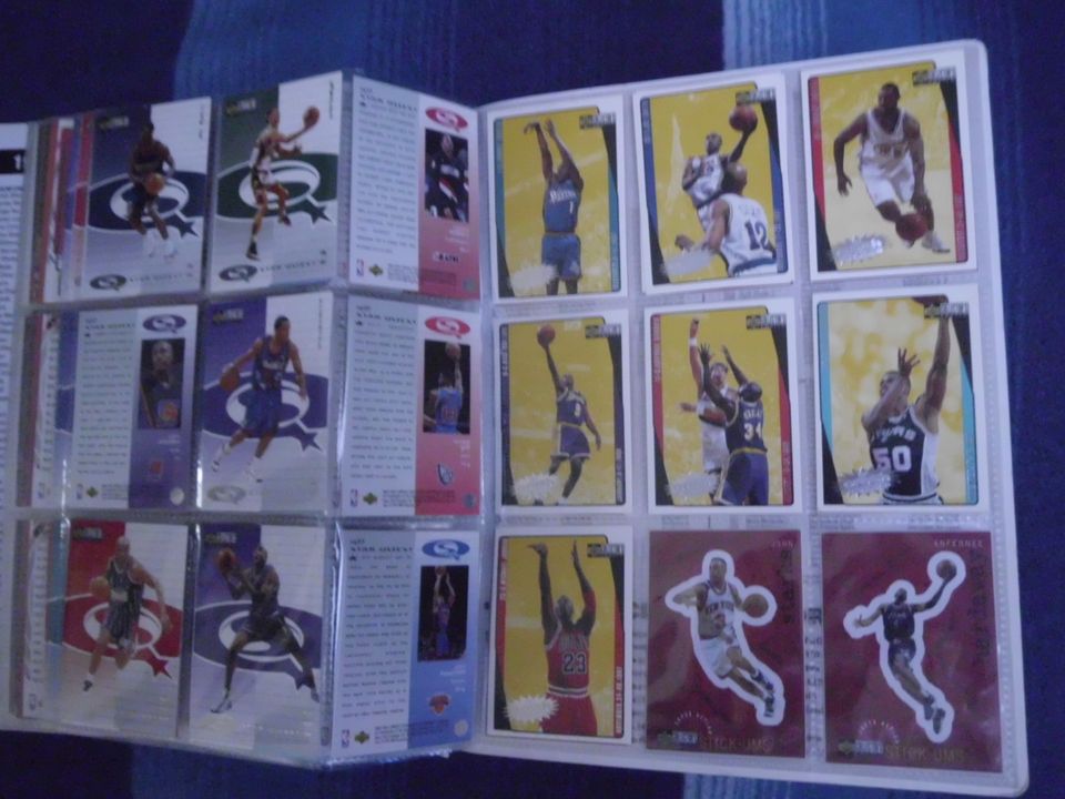 Upper Deck Collector's Album Cards NBA Basketball 97/98 Series 1 in Velbert