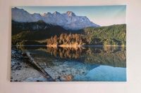 Leinwand Berge See 120x80 neu OVP eibsee zugspitze Bayern - Köfering Vorschau