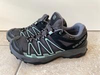 Salomon Outdoorschuhe Gr. 38 wasserdicht GORE-TEX schwarz Niedersachsen - Schwanewede Vorschau