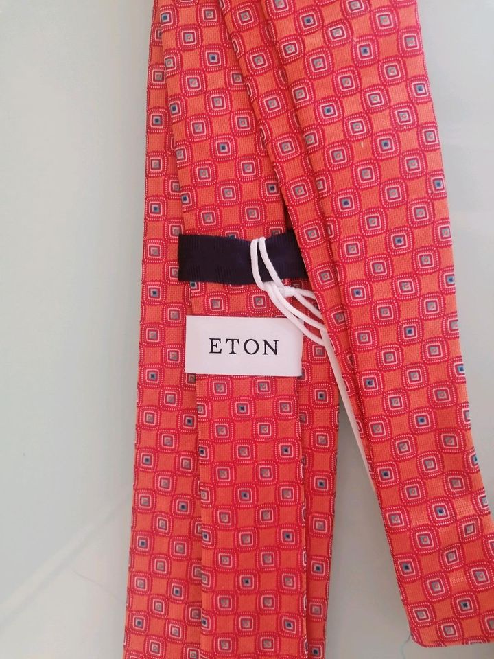 9 x ETON Designer Krawatten Kollektion 8 cm Silk in München