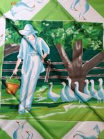 Neuwertig Estee Lauder - White Linen Tuch 76x76 Frau Baum Gänse Nordrhein-Westfalen - Hagen Vorschau