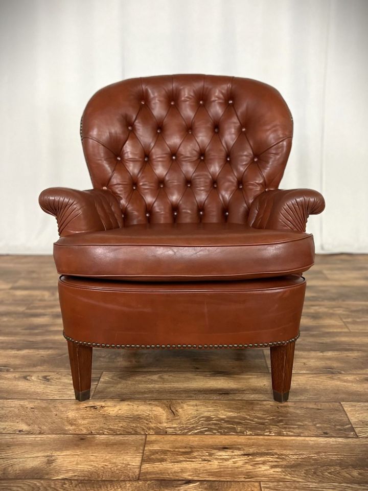 Chesterfield Ledersessel Vintage Sessel  Englisch Hannah Chair in Hüllhorst