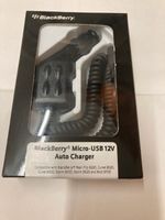 NEU! BlackBerry Micro-USB 12V Auto Charger Hessen - Langenselbold Vorschau