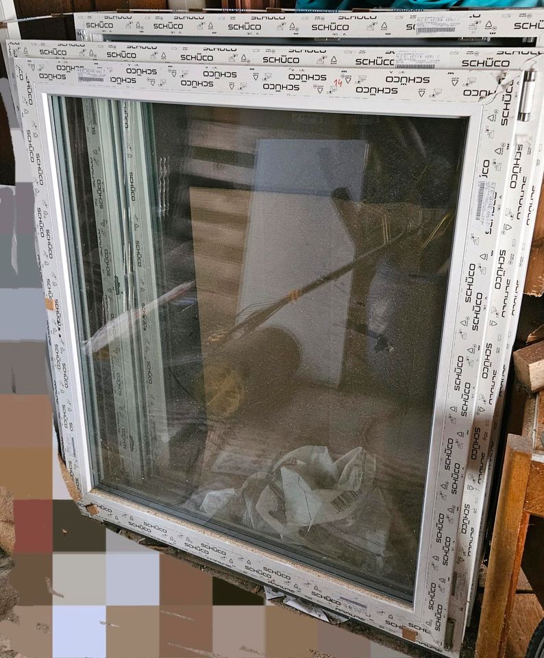 NEU! Schüco Fenster CT70-AS, 3-fachverglasung, Therm0,7 weiß in Reinhardshagen