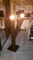 LAMPE " STANDLAMPE IN HAFEN-KRAN OPTIK " UNIKAT AUS PALETTEN !! Nordrhein-Westfalen - Castrop-Rauxel Vorschau