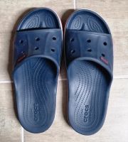 dunkelblaue Crocs Bayaband Slide M7W9 39 40 Badeschuhe Sachsen - Plauen Vorschau