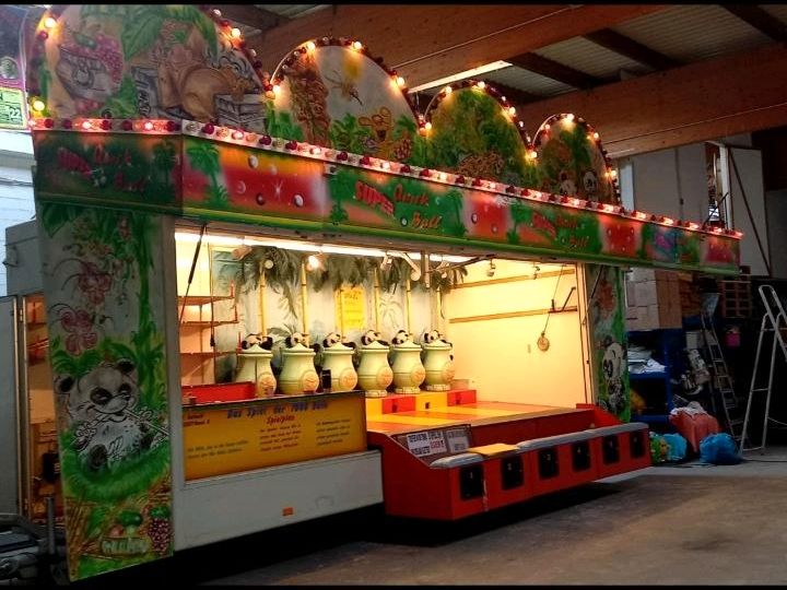 Schausteller freizeitpark spielgeschäft Luna park in Bonn