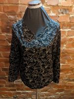 Gina Bluse, Größe S 34/36, schwarz, weiß, Origami Muster Hessen - Fuldatal Vorschau