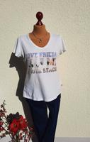 Frieda & Freddies Shirt 38/ 40 Weiß Frontruck mit Pailletten Bayern - Forchheim Vorschau