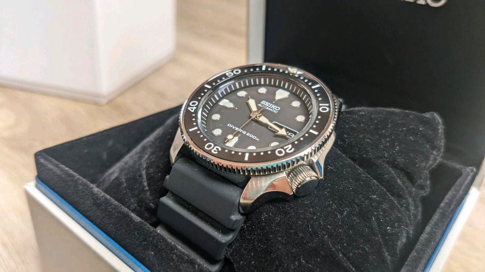 Seiko SKX171 Mod Full Set+, Keramik, Saphir in Fulda