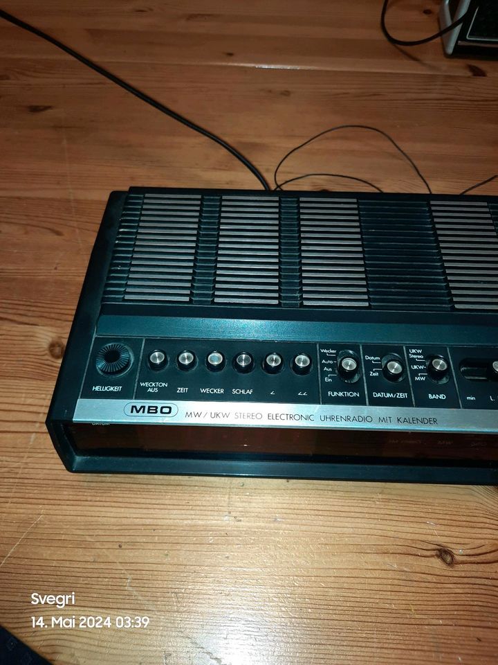 Radiowecker MBO 1800 Retro in Bad Krozingen