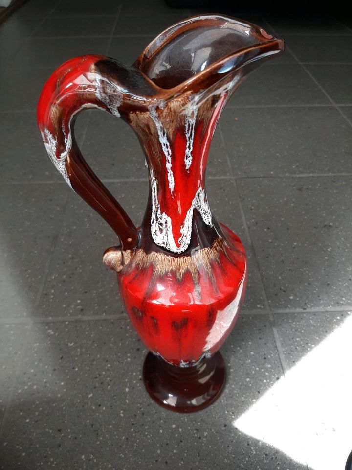 Krug Vase Retro 70 Jahre  " Vallauris " in Oberstadion