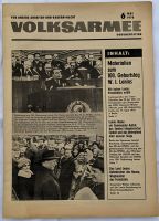 So sprach man diesseits der Grenze: Zeitung „NVA“ Heft 6 Mai 1970 Sachsen - Schkeuditz Vorschau