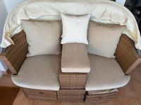 Sonneninsel Lounge Rattan braun beige Freiburg im Breisgau - Wiehre Vorschau