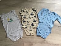 Baby Body Set Kurzarm Langarm maritim beige blau grau Gr 86 92 Nordrhein-Westfalen - Hiddenhausen Vorschau