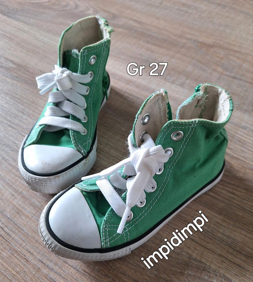 Schuhe Gr 27 impidimpi (vglb. Chucks) in Uedem