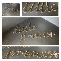 Schriftzug Metal Gold Baby newborn Mädchen Bayern - Forchheim Vorschau