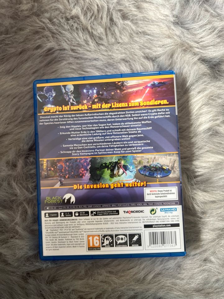 Destroy All humans 2 ps5 in Augsburg