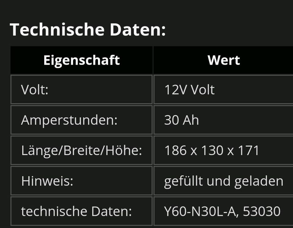 Motorrad, Quad Batterie in Felsberg